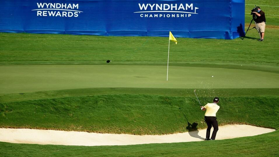Webb Simpson at the Wyndham Championship 2020